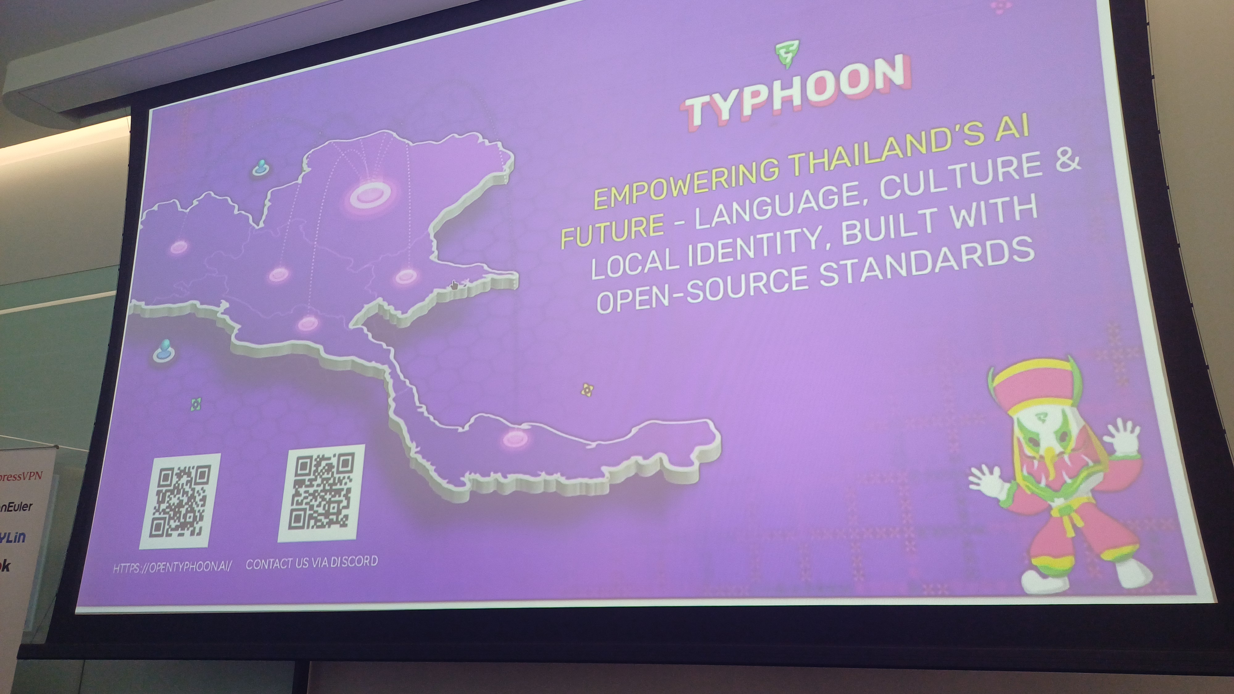 A presentation on Typhoon AI